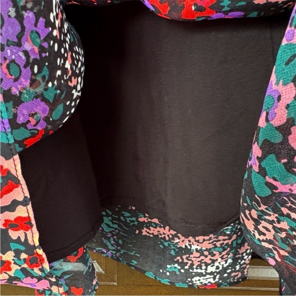 NWT Molly Bracken Black Floral Chiffon
Choker Collar Dress Size Medium - Picture 13 of 16